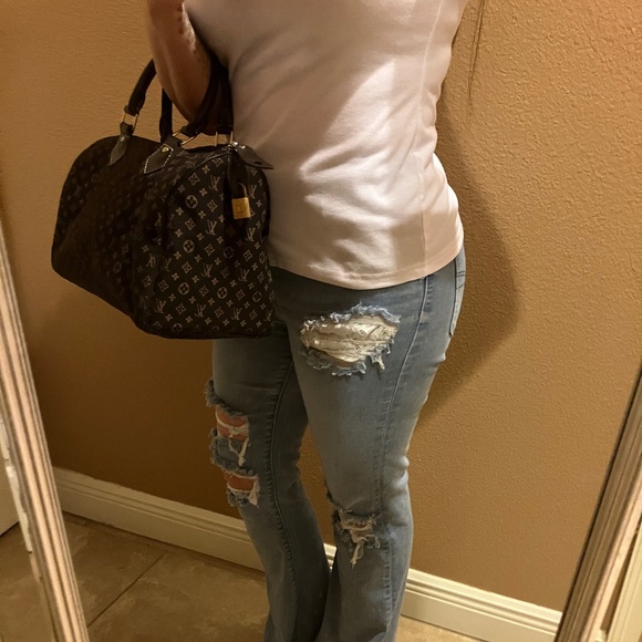 Louis Vuitton Speedy 30 Mini Lin - Picture 2 of 9